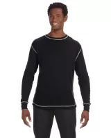 J AMERICA Men's Vintage Long-Sleeve Thermal T-Shirt