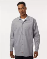 Dickies® Men's Industrial Long Sleeve Work Shirt