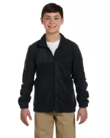Harriton Youth Full-Zip Fleece
