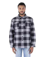 SHAKA WEAR Men's Plaid Flannel Jacket