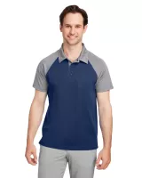 Team 365 Men's Command Snag-Protection Colorblock Polo Shirt