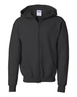 Gildan® Youth Heavy Blend™ Full-Zip Hooded Sweatshirt