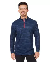 PUMA GOLF Men's Volition Flanked Quarter-Zip