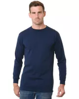 BAYSIDE Unisex Big & Tall USA Made Long Sleeve T-Shirt