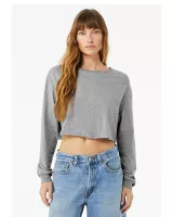 BELLA+CANVAS Ladies' Cropped Long-Sleeve T-Shirt