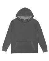 LAT® Unisex Vintage Wash Fleece Hoodie Sweatshirt