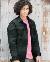 Burnside® Quilted Flannel Jacket