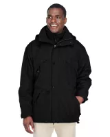 NORTH END® Men's 3-in-1 Parka Coat w/Dobby Trim