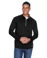 NORTH END Men's Radar Quarter-Zip Performance Long-Sleeve Top