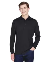CORE365™ Men's Pinnacle Performance Long Sleeve Piqué Polo w/Pocket