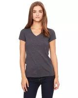 BELLA+CANVAS Ladies' Jersey Short-Sleeve V-Neck T-Shirt