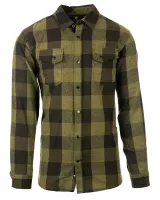 Burnside Men's Snap-Front Flannel Shirt