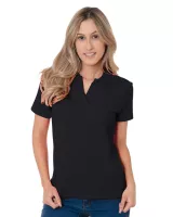 BAYSIDE Ladies' USA Made Johnny Collar Polo