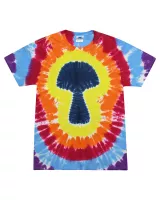 Tie-Dye Unisex Shapes T-Shirt