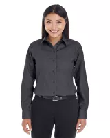 Devon and Jones® Women's Crown Collection® Royal Dobby Woven Dress Shirt