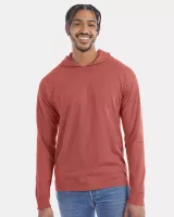 ComfortWash™ by Hanes® - Garment-Dyed Jersey Hooded Long Sleeve T-Shirt
