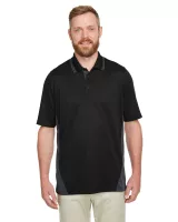 Harriton Men's Flash Snag Protection Plus IL Colorblock Short Sleeve Polo Shirt