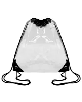Liberty Bags Clear Drawstring Bag