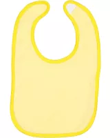 Rabbit Skins Infant Contrast Trim Bib