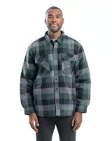Berne Apparel Men's Tall Timber Flannel Shirt Jacket