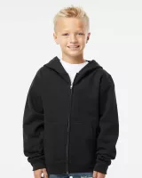 Independent Trading Co.® Youth Midweight Full-Zip Hooded Sweatshirt
