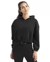 TriDri® Women's Cropped Maria Hooded Sweatshirt
