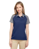 Team 365 Women's Command Snag-Protection Colorblock Polo Shirt