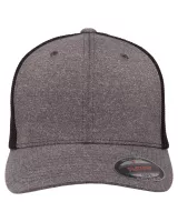 Yupoong Adult Poly Mélange Stretch Mesh Cap