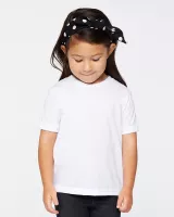 SubLiVie Toddler Polyester Sublimation Short Sleeve T-Shirt