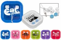 Brightly Colored Ear Buds