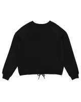 LAT® Women's Relaxed 3-End Boxy Fleece Crewneck Sweatshirt