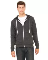 BELLA+CANVAS Unisex Triblend Sponge Fleece Full-Zip Hoodie