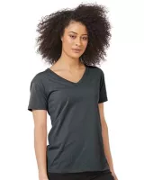Next Level Women's Fine Jersey Relaxed V T-Shirt