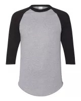 Augusta Sportwear® Three-Quarter Sleeve Baseball Jersey
