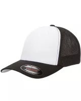 Yupoong Flexfit Trucker Mesh with White Front Panels Cap