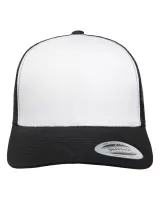 Yupoong Adult Adjustable White-Front Panel Trucker Cap