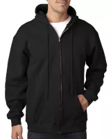 BAYSIDE Adult USA Made Full-Zip Heavyweight Hooded Sweatshirt