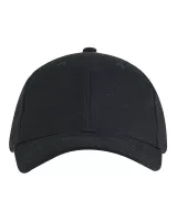 Big Accessories Youth Brushed Twill Structured Cap