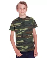 CODE V Youth Camo T-Shirt