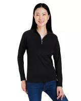 CORE365™ Women's Origin Performance Pique Quarter-Zip Pullover Shirt
