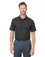 Devon and Jones® Men's Crownlux Performance® Geo Short Sleeve Polo Shirt