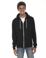 American Apparel Unisex Flex Zip Hooded Fleece
