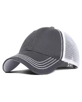 Liberty Bags Garment Washed Cotton Mesh Back Hat