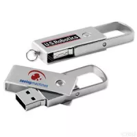 USB 2GB Executive Metal Swing Drive