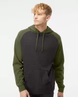 Independent Trading Co.® Unisex Raglan Hooded Sweatshirt