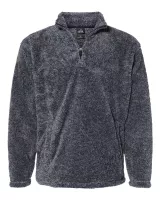 J AMERICA Unisex Boundary Shag Quarter Zip