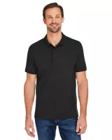 Harriton Men's Valiant Cotton Snag Protect Polo Shirt
