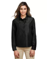 Harriton Ladies' Key West Long-Sleeve Performance Staff Shirt
