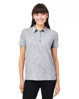 NORTH END Ladies' Eclipse Jacquard Polo