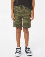 Independent Trading Co. Youth Lightweight Blend Fleece Shorts